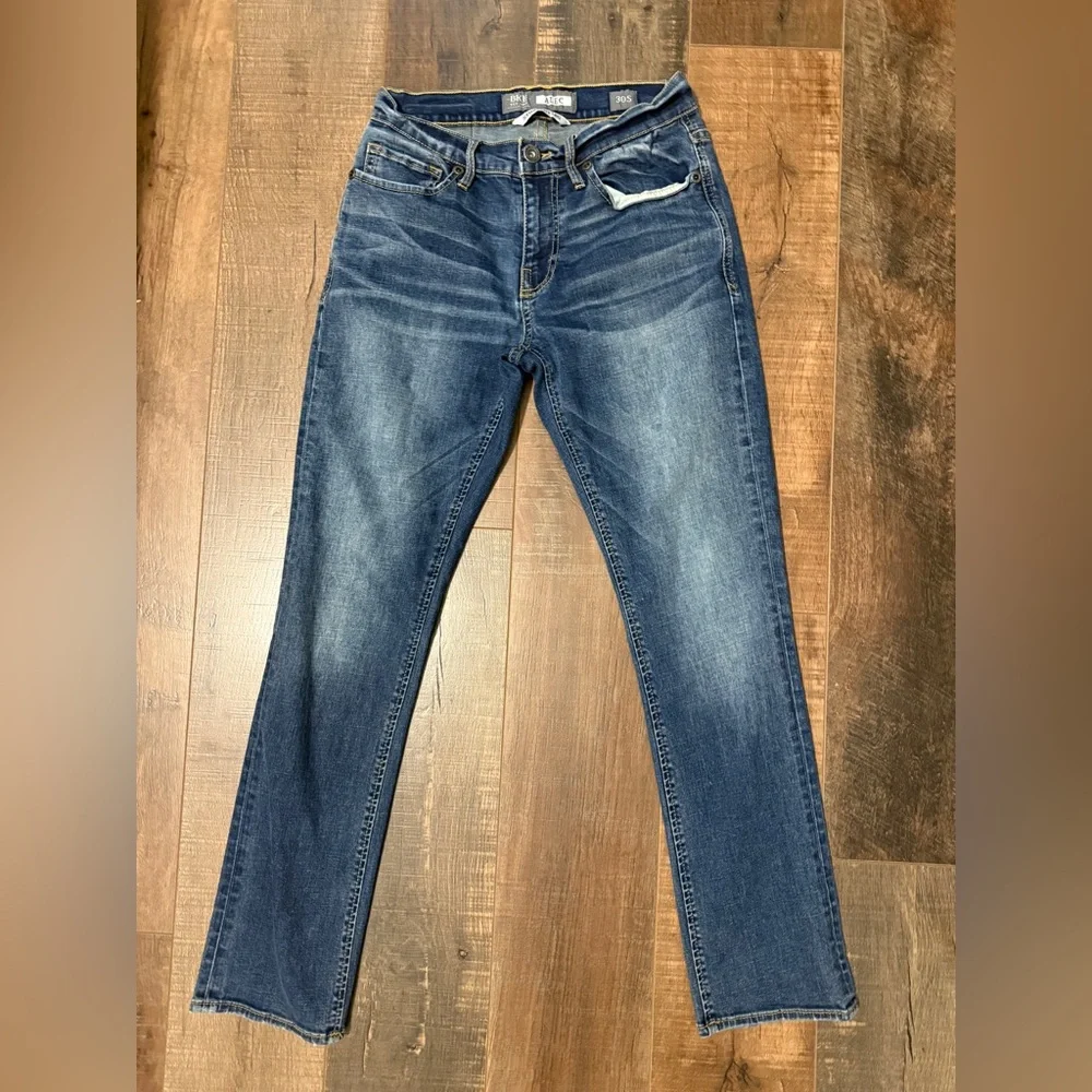 BKE Men's‎ Straight Jeans - Dark Blue